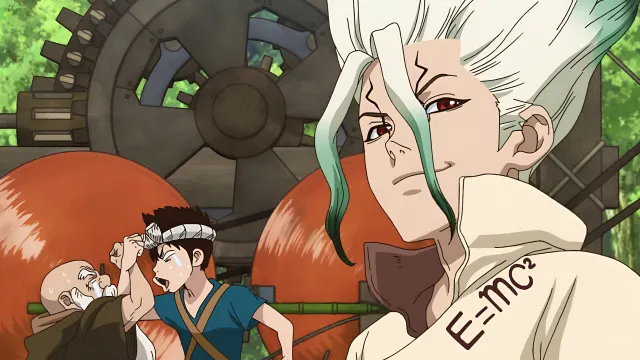 Dr Stone Senku Emc2 Science Kingdom Chaos wallpaper on Pixipics