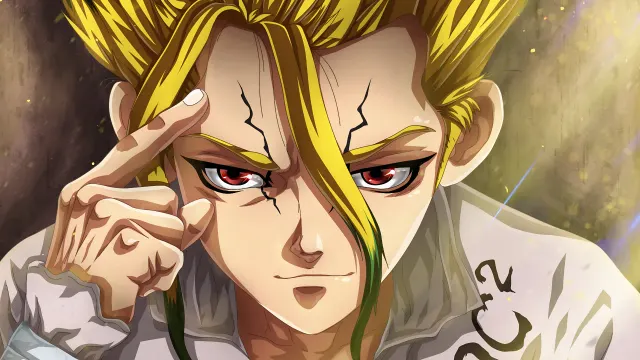 Dr Stone Senku Ishigami Science Focus Mind Power wallpaper on Pixipics