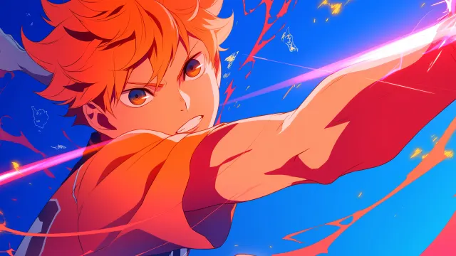Haikyuu Aesthetic Hinata Blue wallpaper on Pixipics