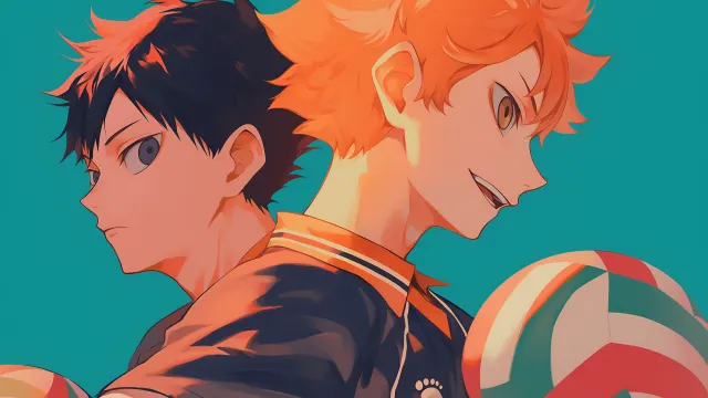 Haikyuu Hinata And Kageyama wallpaper on Pixipics
