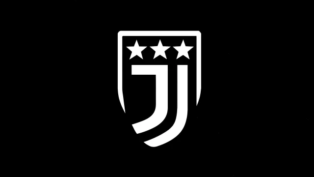 Juventus Minimal Monochrome Logo Black wallpaper on Pixipics