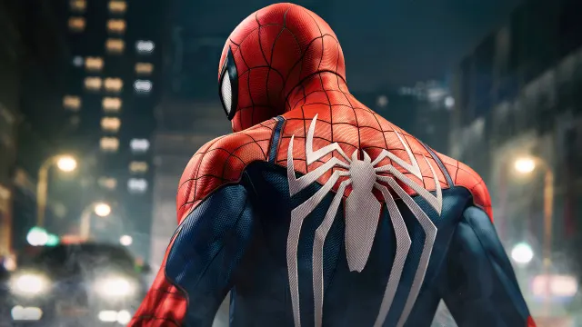 Spider Man Peter Parker Night City wallpaper on Pixipics
