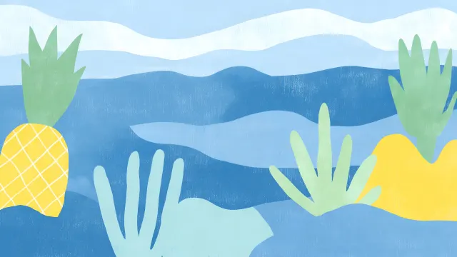 Spongebob Pineapple Underwater Abstract wallpaper on Pixipics