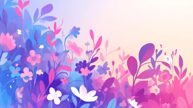Flowers Dreamy Flora wallpaper on Pixipics