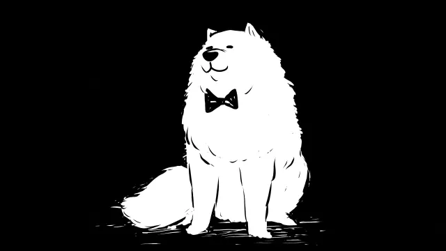 Spy X Family Bond Forger Bow Tie Dog wallpaper on Pixipics