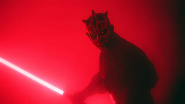 Star Wars Darth Maul Red Saber Glow wallpaper on Pixipics