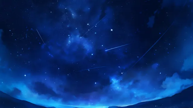 Shooting Stars Fantasy wallpaper on Pixipics