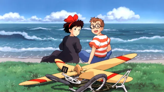 Kikis Delivery Service Kiki Tombo Ocean wallpaper on Pixipics