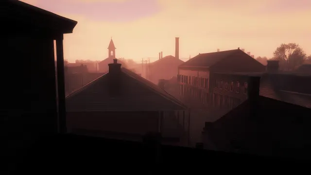 Dusty Old West Sunset wallpaper on Pixipics