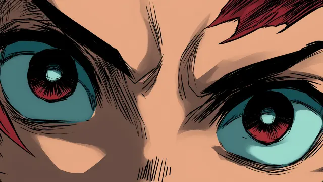 Demon Slayer Tanjiro Focus Breathing Eyes wallpaper on Pixipics