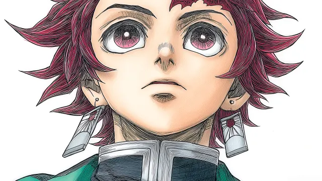 Tanjiro Kamado Staring Skyward Demon Slayer wallpaper on Pixipics