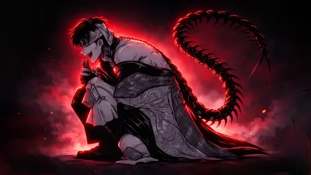 Tokyo Ghoul Kaneki Centipede Form wallpaper on Pixipics