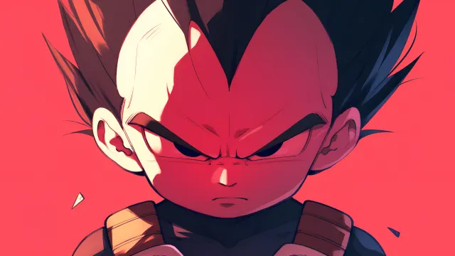 Db Super Vegeta Furious Look wallpaper on Pixipics