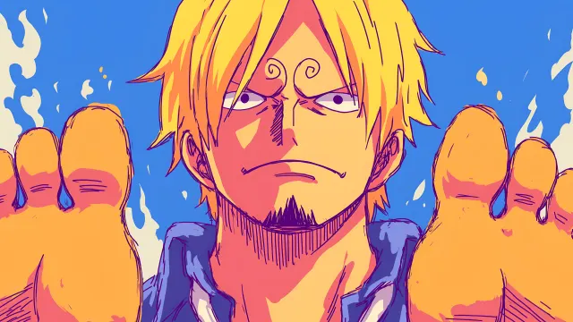 Blue Sky One Piece Sanji wallpaper on Pixipics
