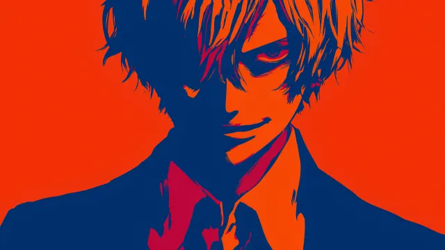One Piece Sanji High Contrast wallpaper on Pixipics