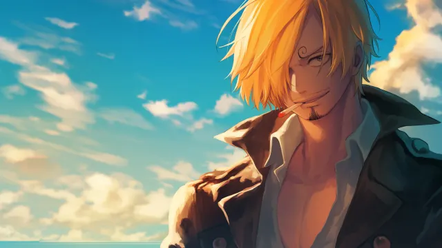 One Piece Sanji Sky wallpaper on Pixipics