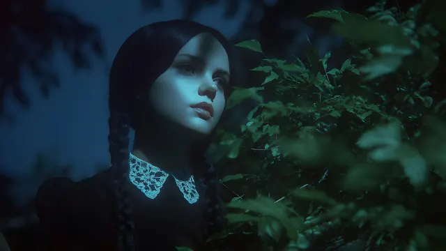 Wednesday Addams Dark wallpaper on Pixipics