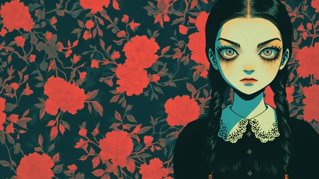 Wednesday Addams Gothic wallpaper on Pixipics