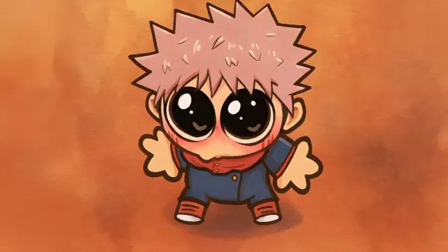 Jjk Cute Yuji Itadori wallpaper on Pixipics