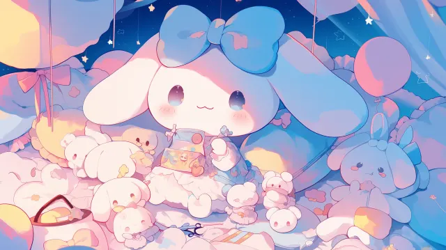 Cute Cinnamoroll Anime wallpaper on Pixipics