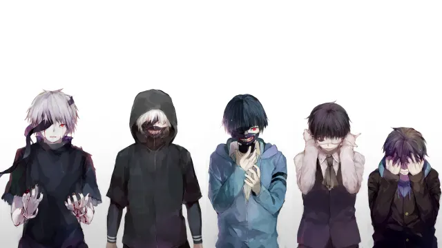 Tokyo Ghoul Ensemble Ken Kaneki wallpaper on Pixipics