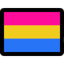 [pansexual flag]