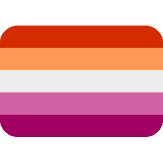 [lesbian flag]