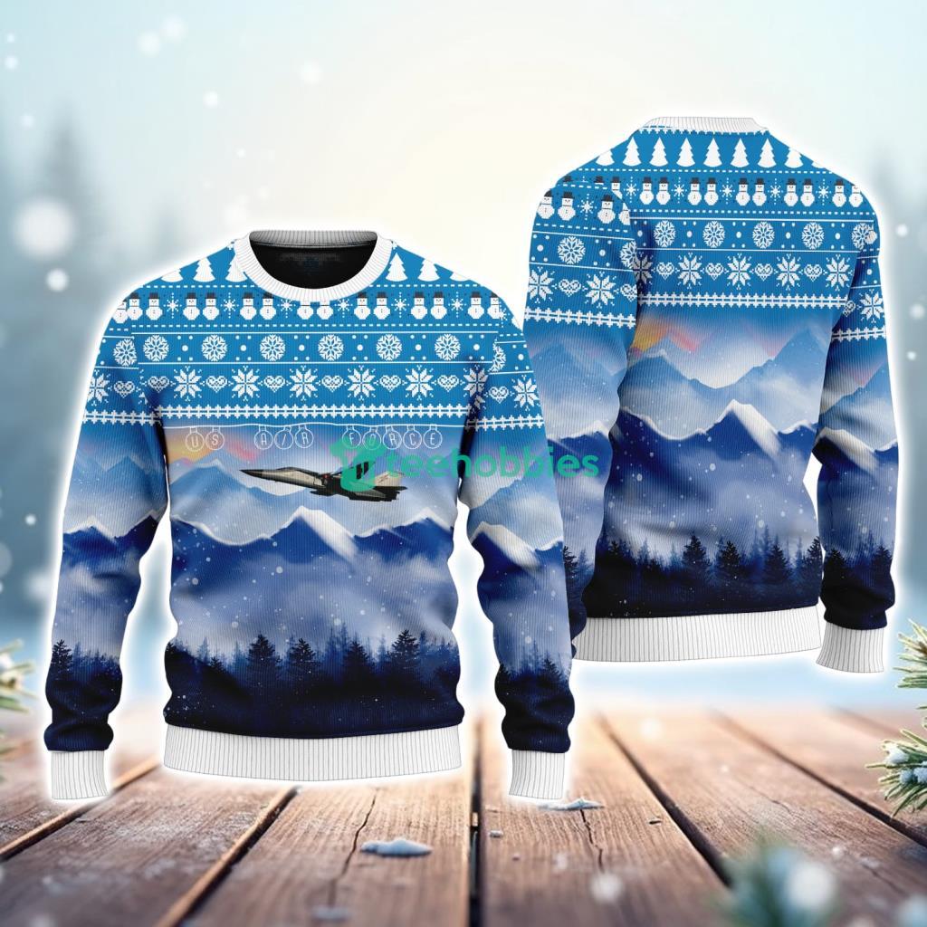 General Dynamics F 111e Aardvark American New Trend Ugly Sweater Christmas 3D Best Gift image General Dynamics F-111e Aardvark Ugly Christmas Sweater