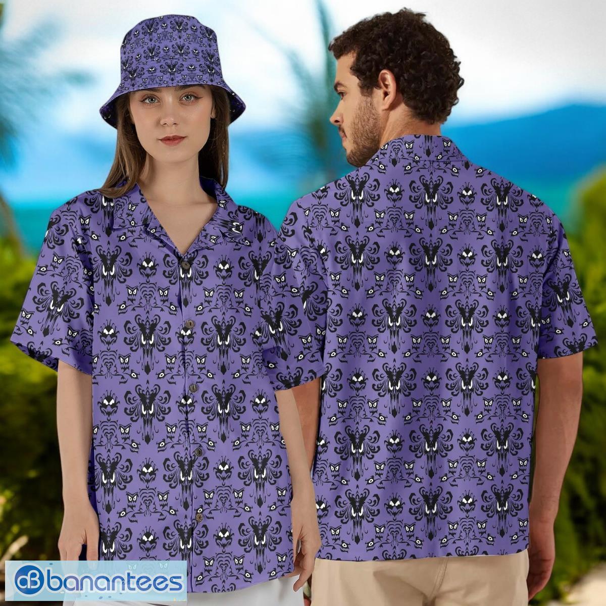 haunted mansion symbol pattern hawaiian shirt for men women christmas gift image Haunted Mansion Hawaiian Shirt