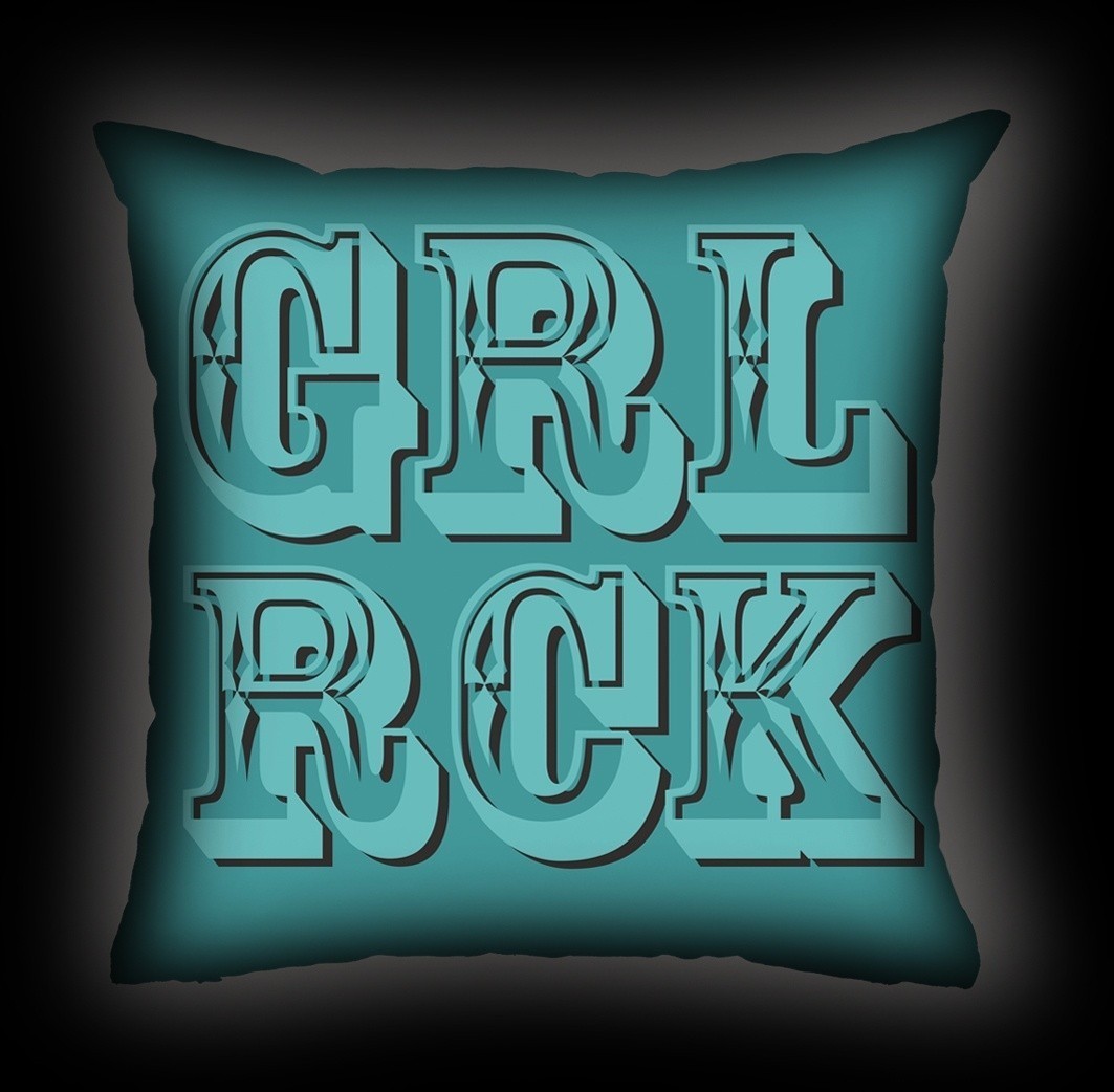 Almofada Bia Lombardi - Girl Rock
