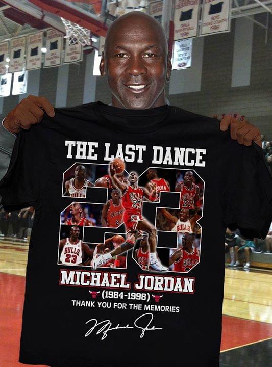 The Last Dance Michael Jordan Legendary Basketball Player Signature For Fan T Shirt cotton t-shirt Hoodie Mug