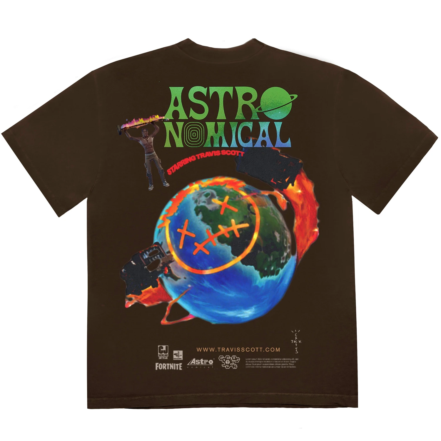 Travis Scott X Fortnite Astronomical T Shirt cotton t-shirt Hoodie Mug