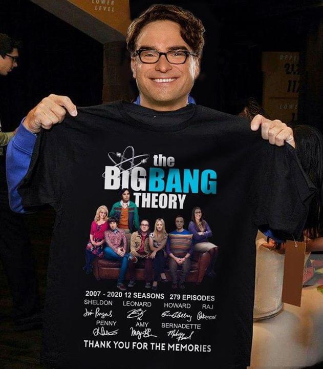 The Big Bang Theory Casts On Sofa Signed For Fan cotton t-shirt Hoodie ...