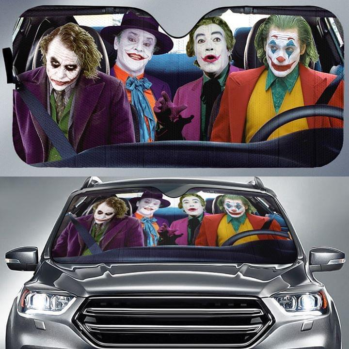 All Jokers Car Auto Sun Shade