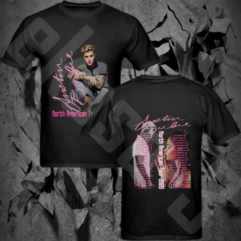 #2020 Justin Bieber with Kehlani Tour Shirt Concert 2020 GIldan T-Shirt S-3XL