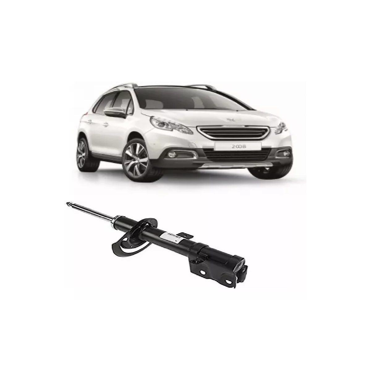 Amortecedor Dianteiro Direito Peugeot 2008 9821287580