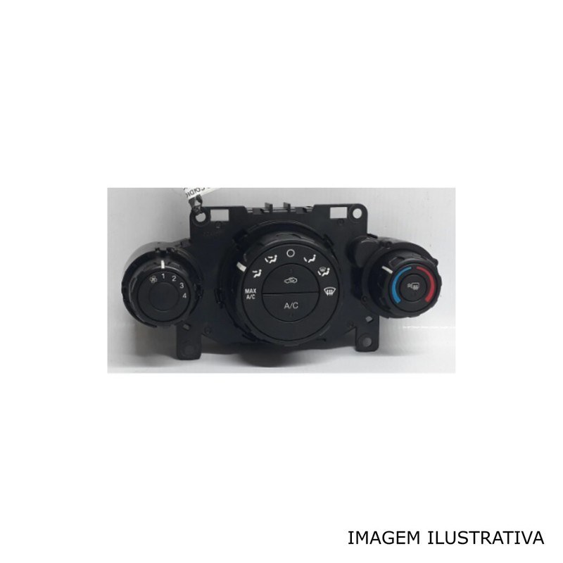 Controle Ar Condicionado Digital New Fiesta/Ecosport 12/19 - Ref. Cn1519980Ec Ford Original