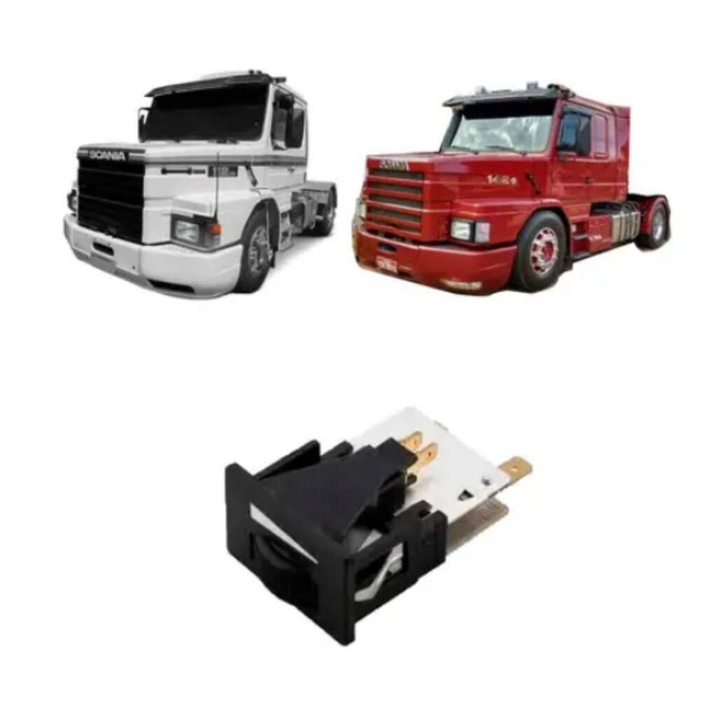 Interruptor Luz Painel Scania R112H/ R112Hs/ T142/ K112 322160 Scania
