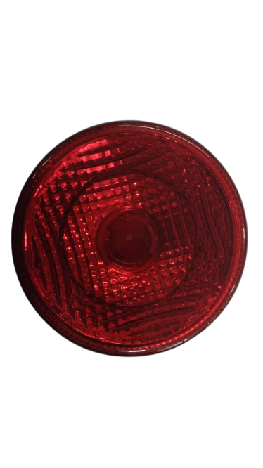 Lanterna Traseira Carreta Vermelha 120mm