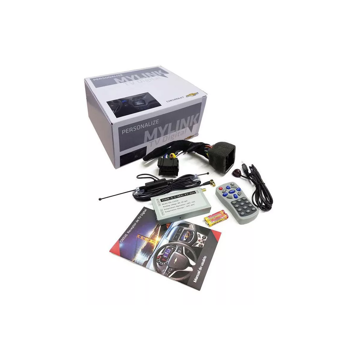 Modulo Receptor Tv Digital Para Kit Multimidia Prisma Onix Spin S-10 98550539