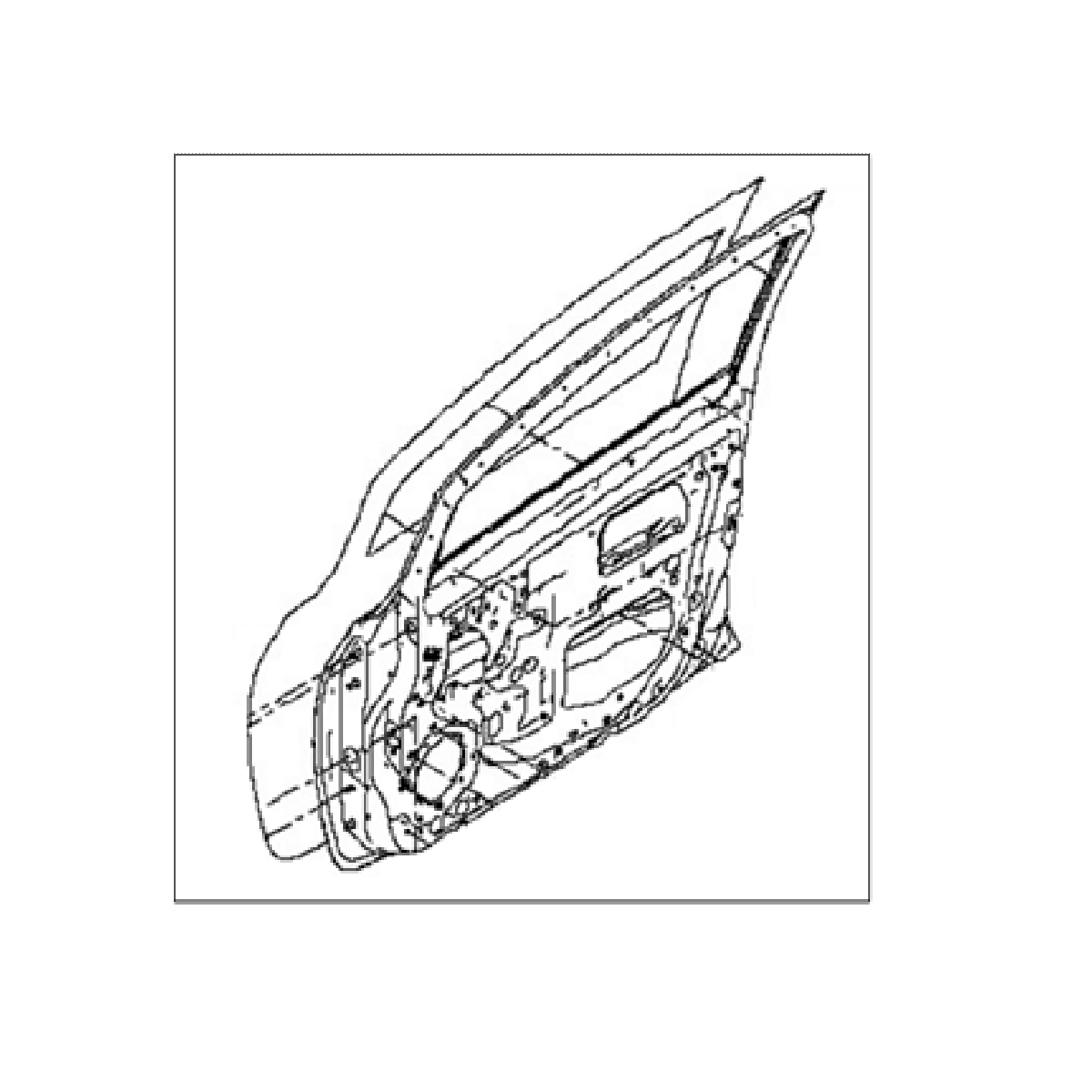 Porta Dianteira Nissan Sentra 2013 / 2019 H01004AFMB