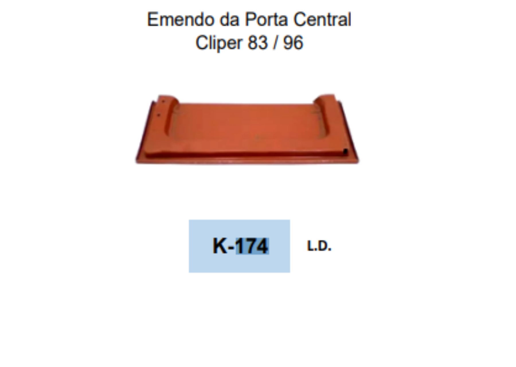 Remendo Porta Kombi Clipper Direito 1983 A 1996 K174ld