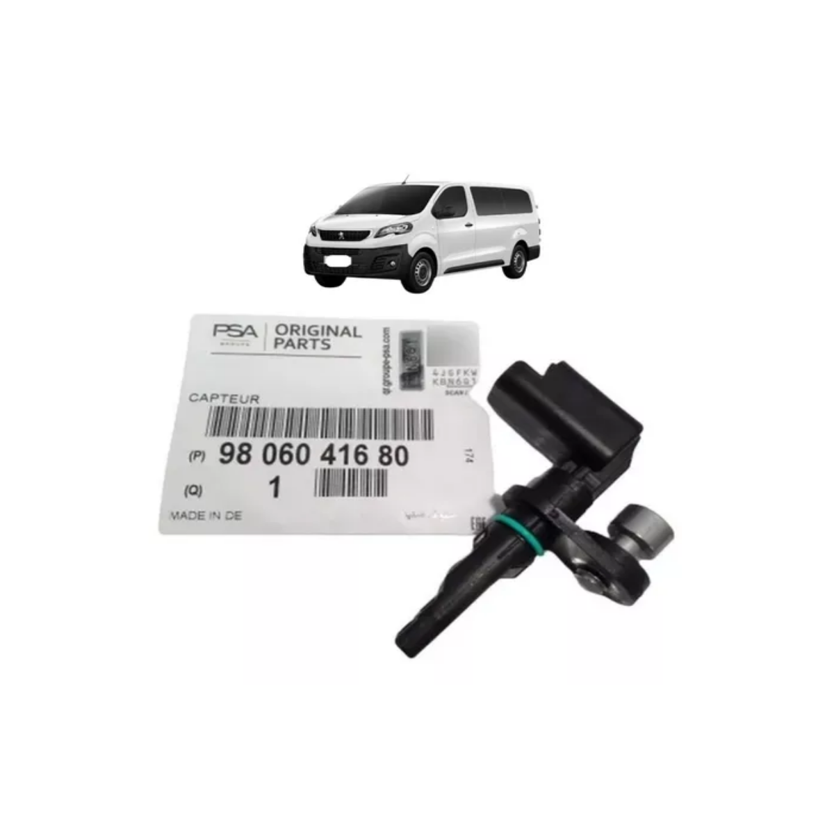 Sensor Velocidade Abs Peugeot Expert / Citroen Jumpy 9806041680