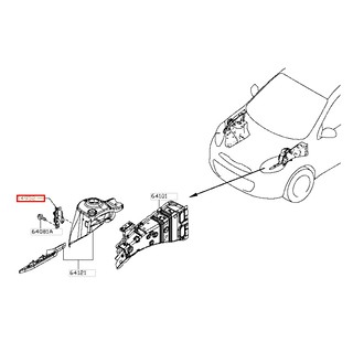 Suporte Canister Carrocaria March 14/16 F48249LHAA