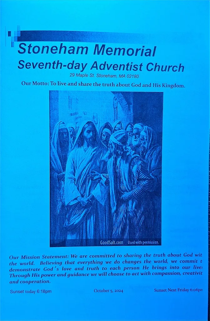 Cover of the bulletin for October 5, 2024