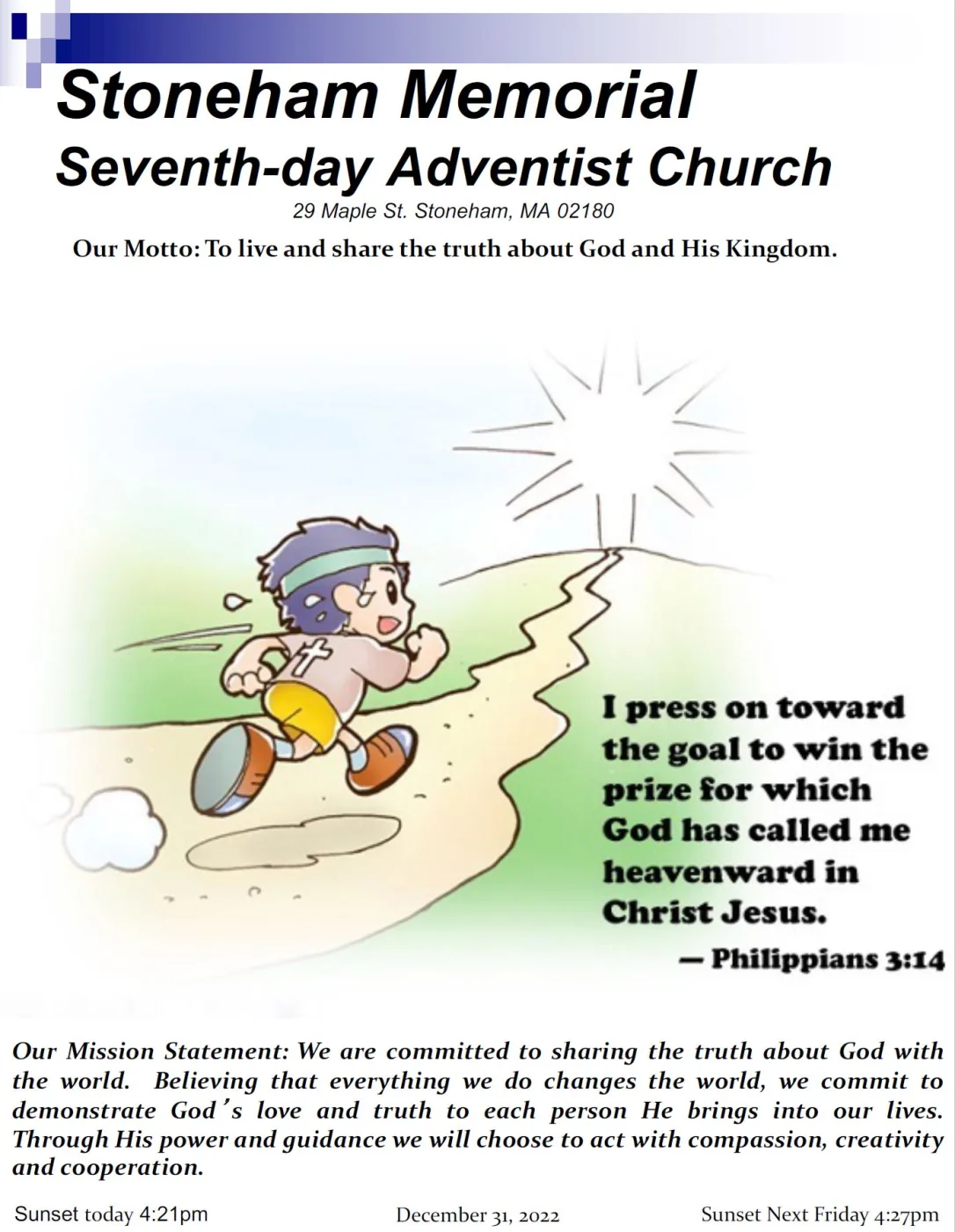 Cover of the bulletin for December 31, 2022