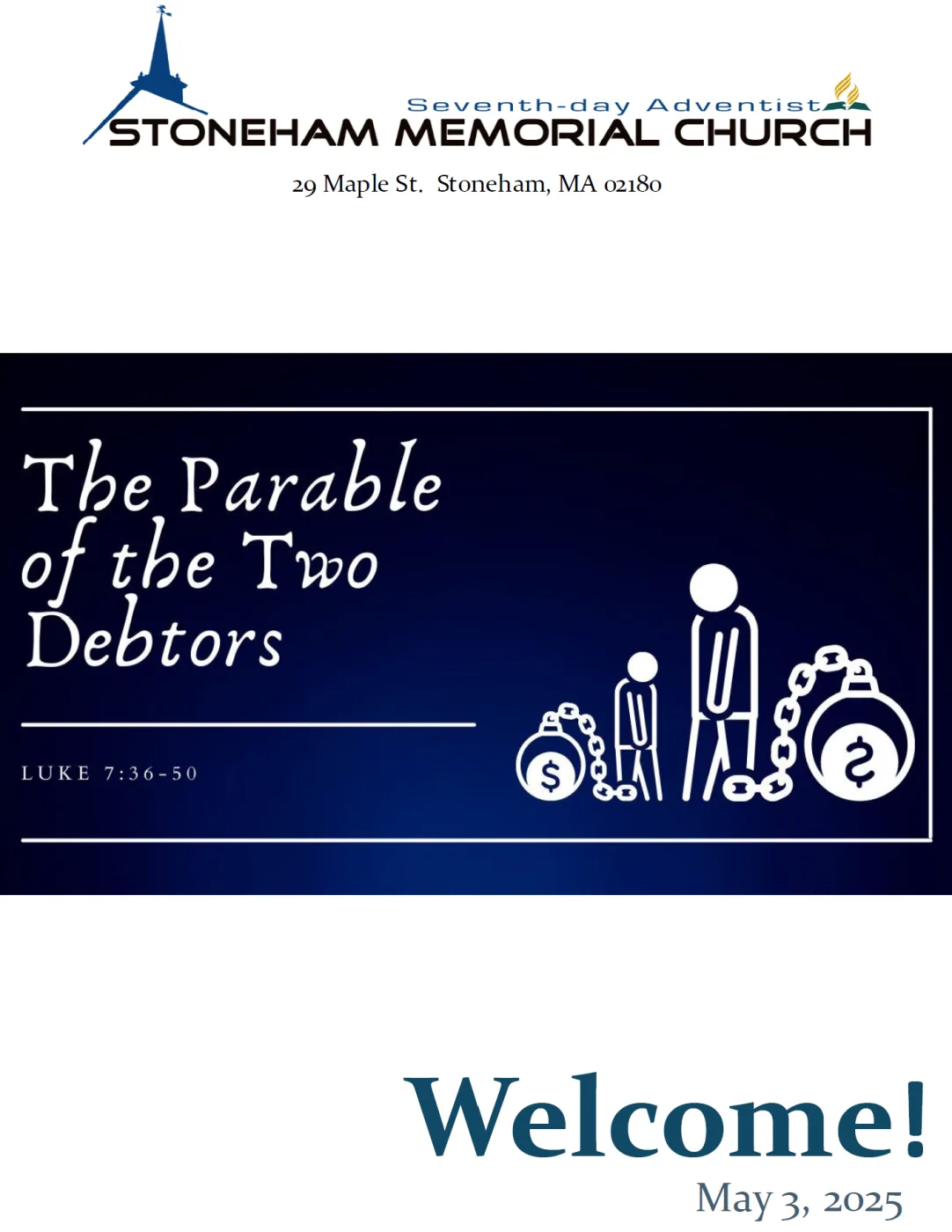 Cover of the bulletin for May 3, 2025