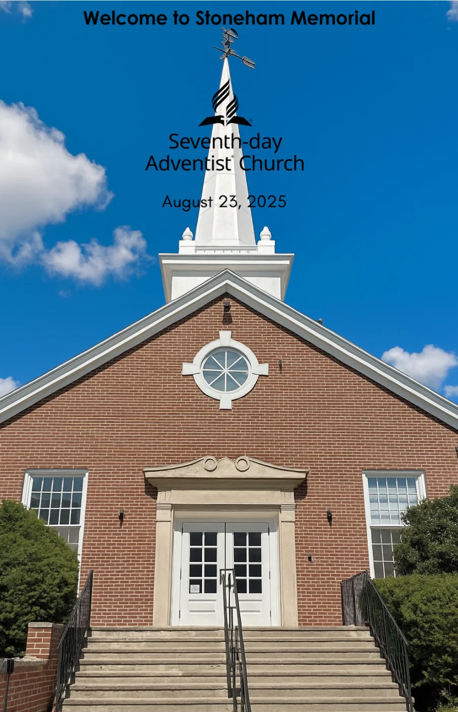 Cover of the bulletin for August 23, 2025