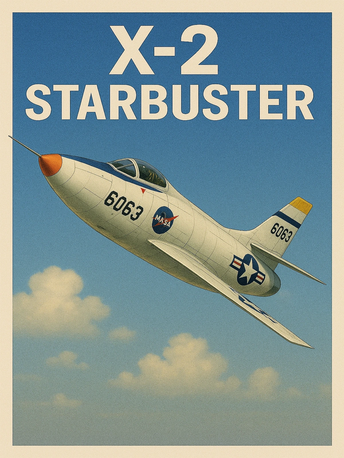 X-2 Starbuster Poster
