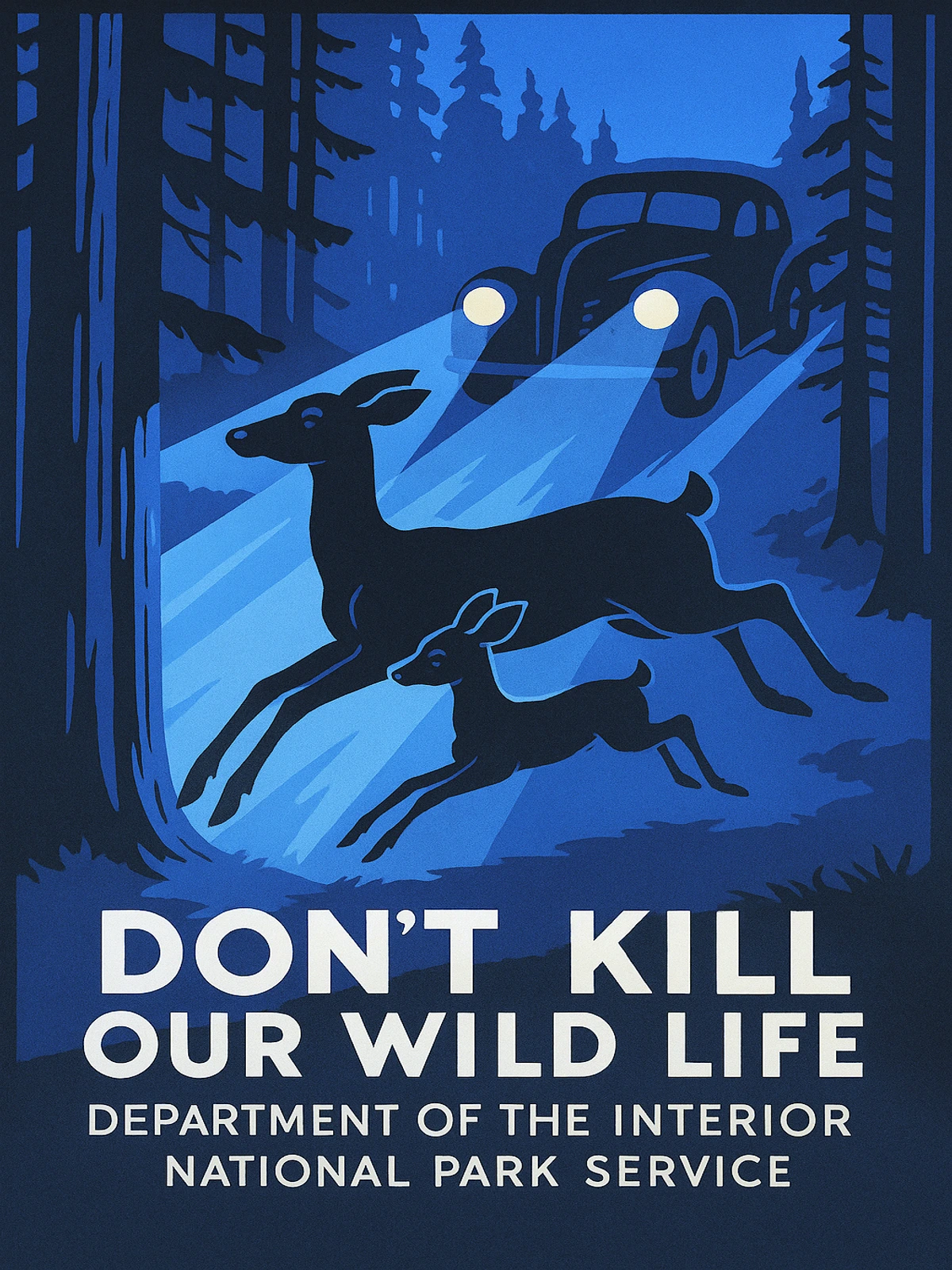 Don't Kill Our Wild Life Poster